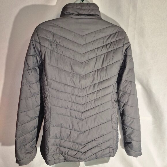XERSION Puffer style jacket, Grey, lined in size small - Picture 3 of 14